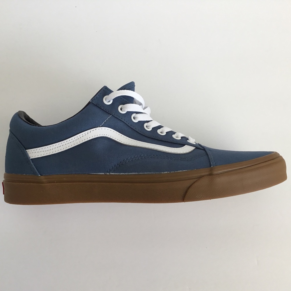Vans Men’s Old Skool Skate Shoes Blue Size 13 - Picture 9 of 9